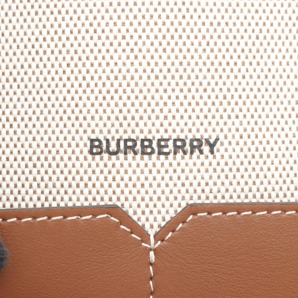 BURBERRY Brown Leather Tote Bag - Picture 4 of 7